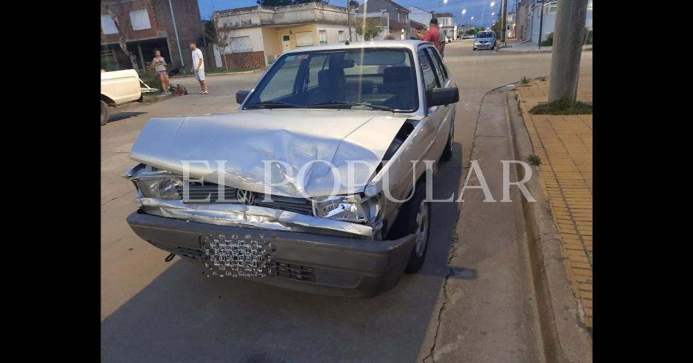 Fuente choque en San Vicente- un hombre herido