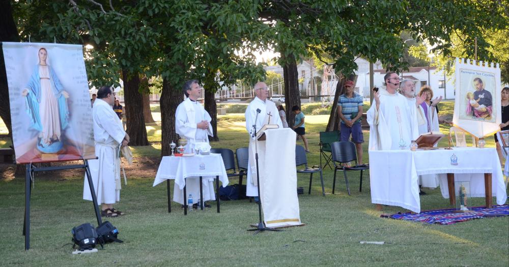 El Parque Mitre celebroacute la festividad de la Inmaculada Concepcioacuten de la Virgen Mariacutea