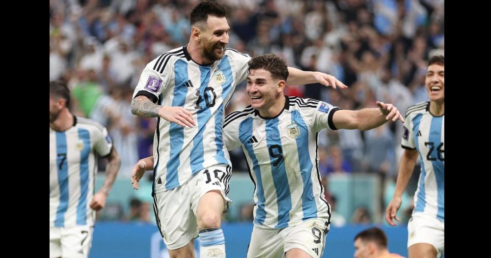 En 5 minutos metieron 2 goles Argentina se impuso ante Croacia y consiguió el pase a la final