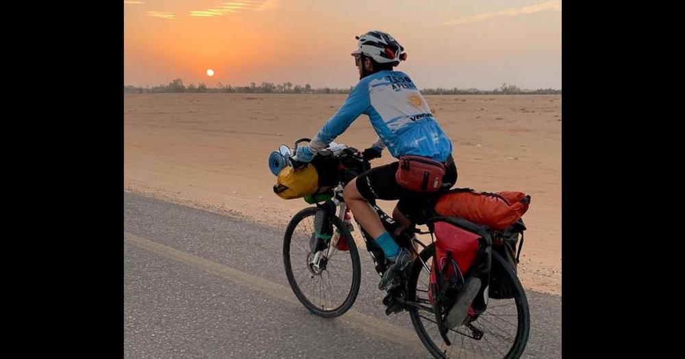 Al Mundial en bici- los cordobeses que pedalearon durante seis meses