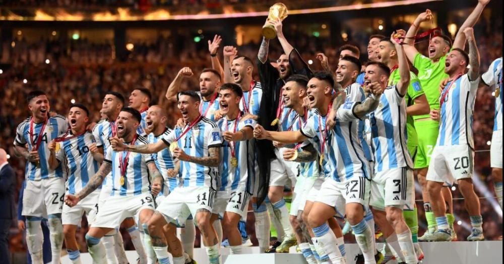 iexclArgentina por tercera vez campeoacuten del mundo