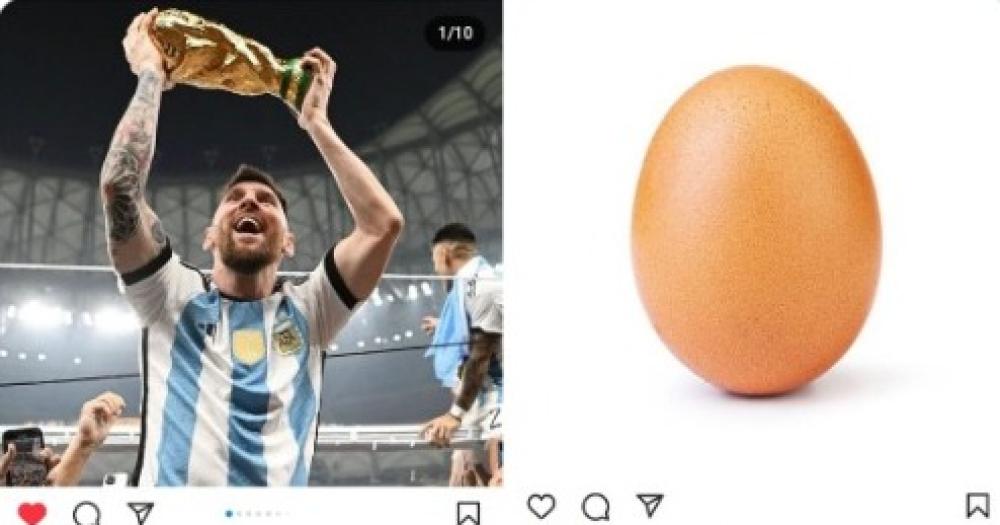 Campantildea para que Messi tenga la foto mas likeada de la historia de Instagram