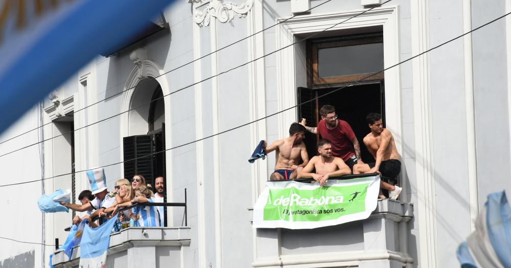 Argentina es campeoacuten del mundo y el pueblo estaacute en la calle