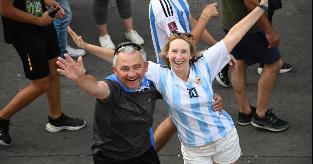 Argentina es campeoacuten del mundo y el pueblo estaacute en la calle