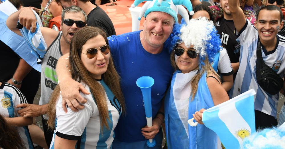 Argentina es campeoacuten del mundo y el pueblo estaacute en la calle