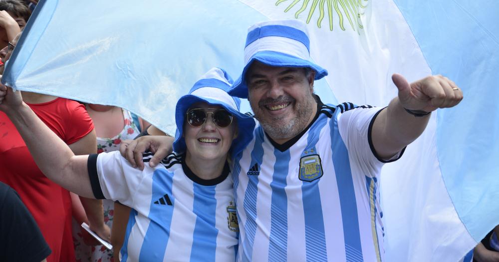 Argentina es campeoacuten del mundo y el pueblo estaacute en la calle