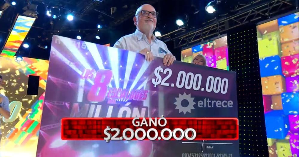 Julio volvioacute a ganar y ahora va por 3 millones de pesos