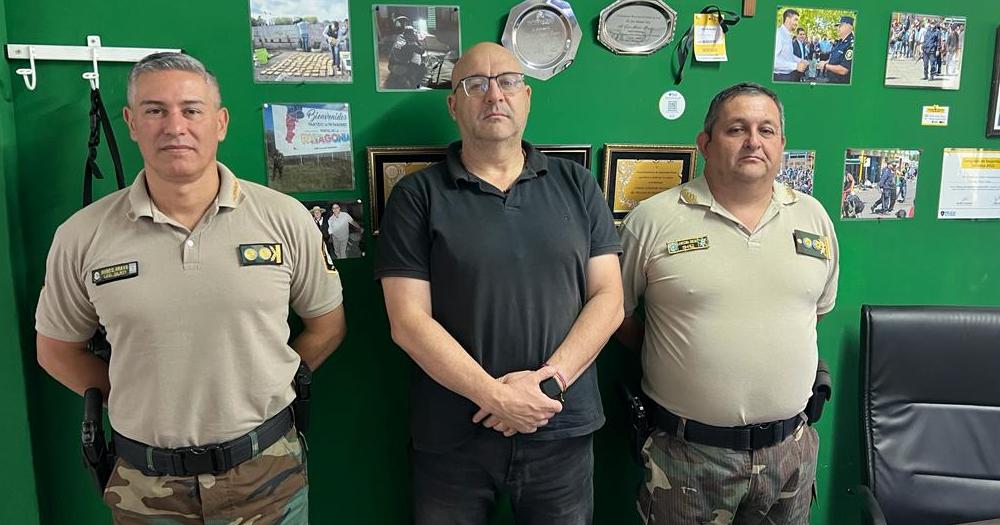 Busto se reunioacute con autoridades policiales del aacutembito rural