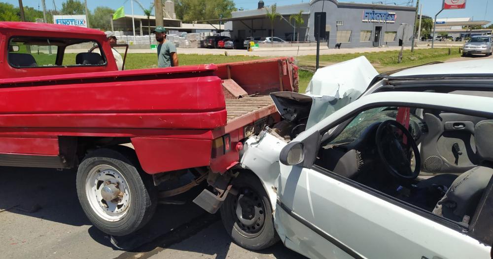 Uno de los involucrados en el accidente en ruta 51 se encuentra grave