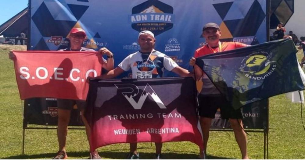 Olivera y Pereyra hicieron podio en la ADN TRAIL