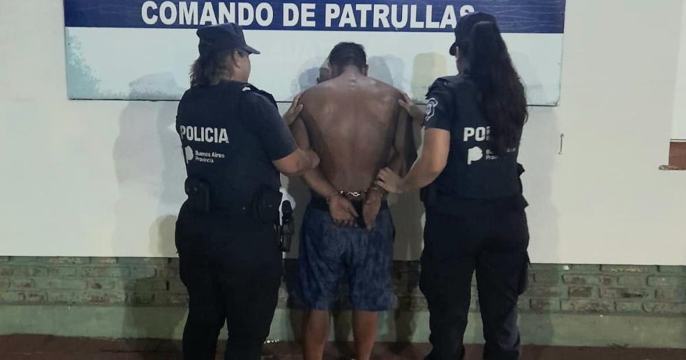 Un hombre en estado de ebriedad amenazoacute a la Policiacutea y fue aprehendido