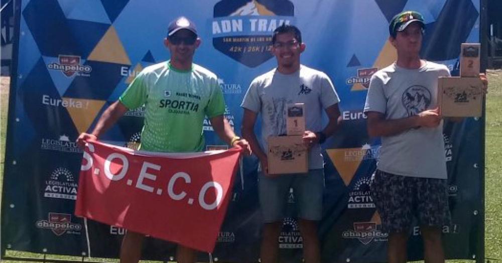 Olivera y Pereyra hicieron podio en la ADN TRAIL