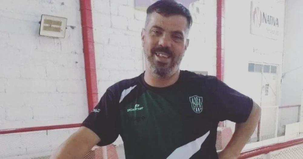 El representante del Club Pueblo Nuevo Diego Clar