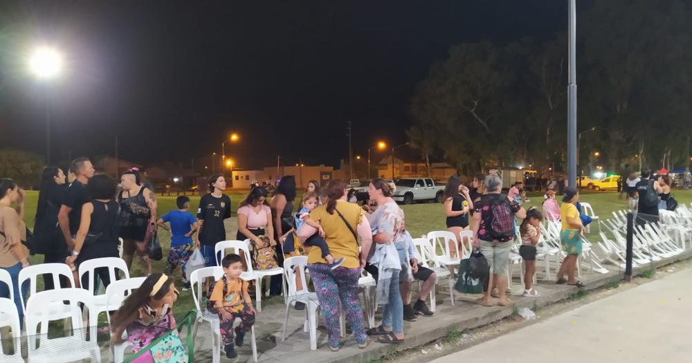 Por el pronoacutestico de tormentas se suspendioacute la uacuteltima noche de corsos