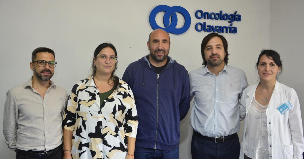 Nicolaacutes Kreplak recorrioacute el Hospital de Oncologiacutea y fue recibido por Galli