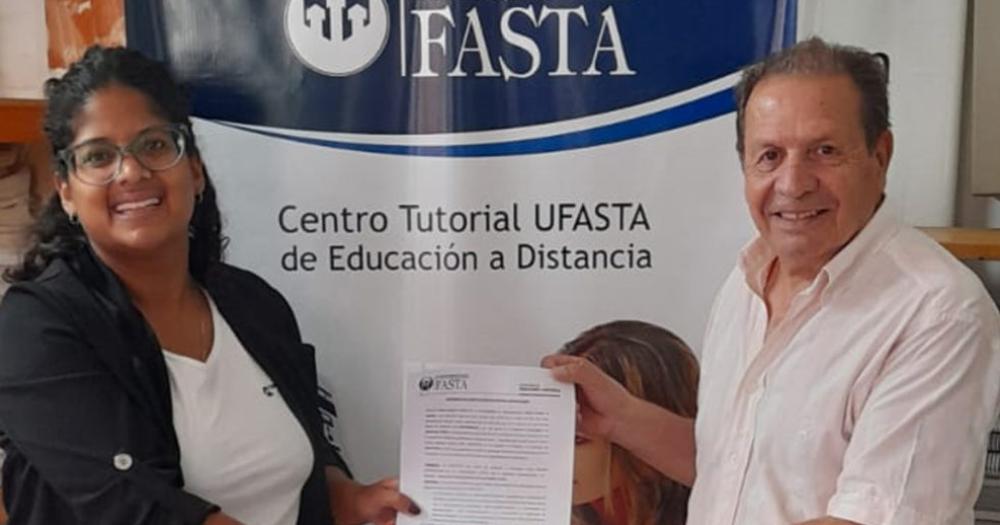 La Fundacioacuten ITECO firmoacute un convenio con la Universidad Fasta