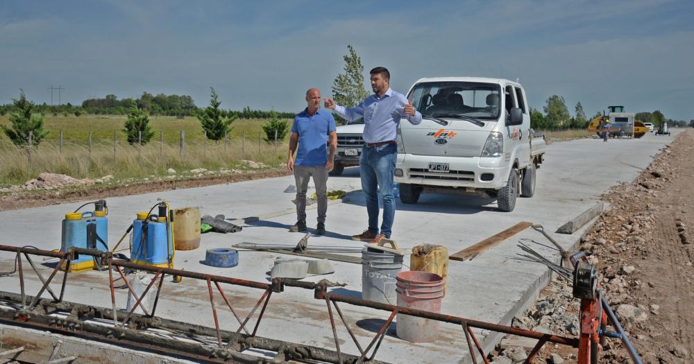 Finalizoacute la primera etapa de repavimentacioacuten de la avenida Avellaneda