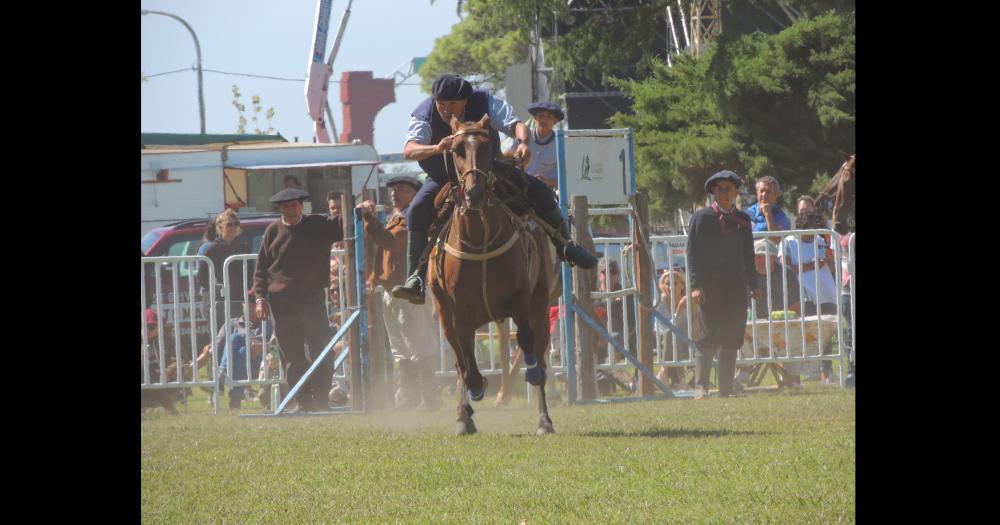 El tradicional festival de destrezas criollas fue parte de la programación del domingo