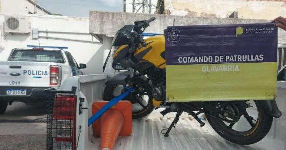 Recuperaron una moto que habiacutea sido robada de un complejo de departamentos