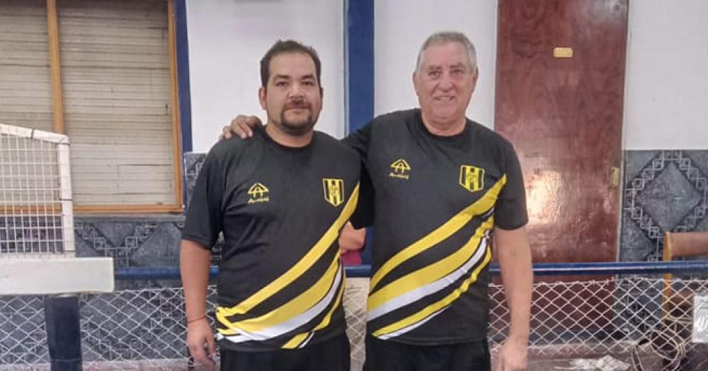 Gastón Tisera y Daniel Serantes los dos de San Martín llegaron a la final