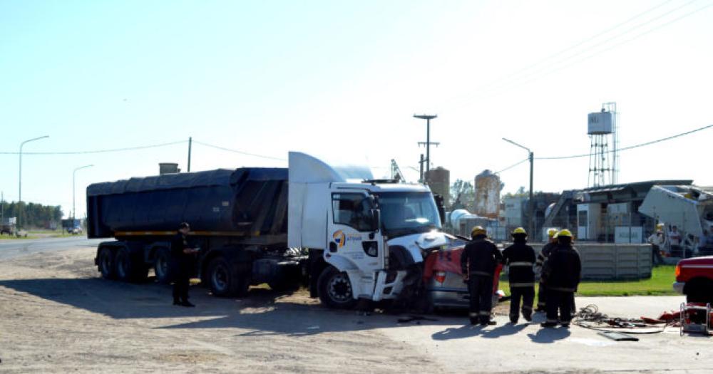 Traacutegico accidente en la ruta 205- murieron cinco integrantes de una familia 