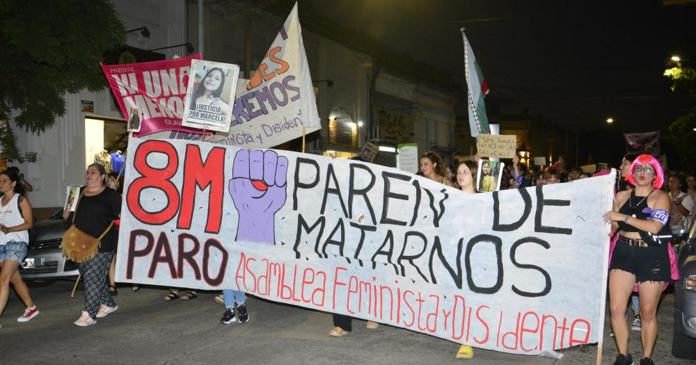 8M- El comunicado completo de la Asamblea Feminista y Disidente Olavarriacutea