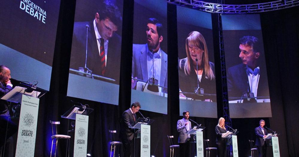 Los debates presidenciales se realizaraacuten el 1 y 8 de octubre