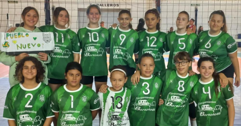 Gran debut de Las Lobas en la Liga Zonal de Menores