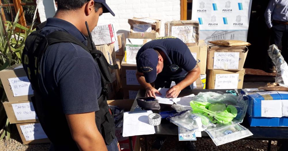 Se quemaron 50 kilos de droga en el crematorio de Loma de Paz