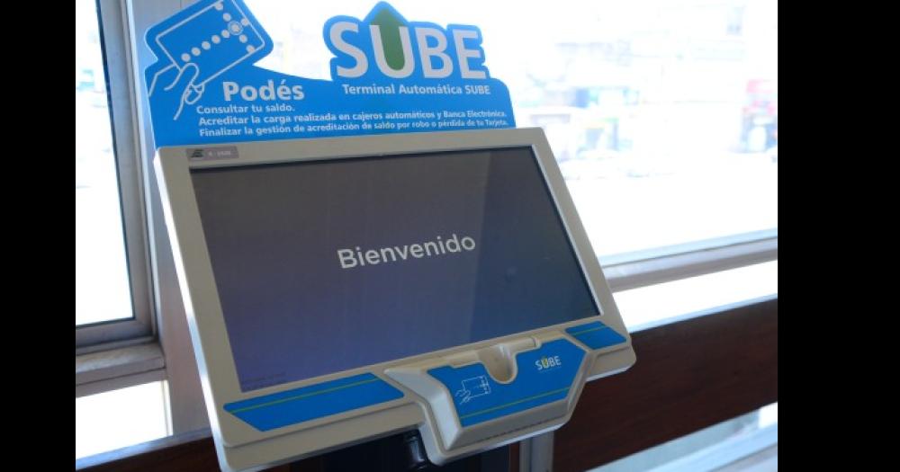 Actualizacioacuten de terminales automaacuteticas SUBE