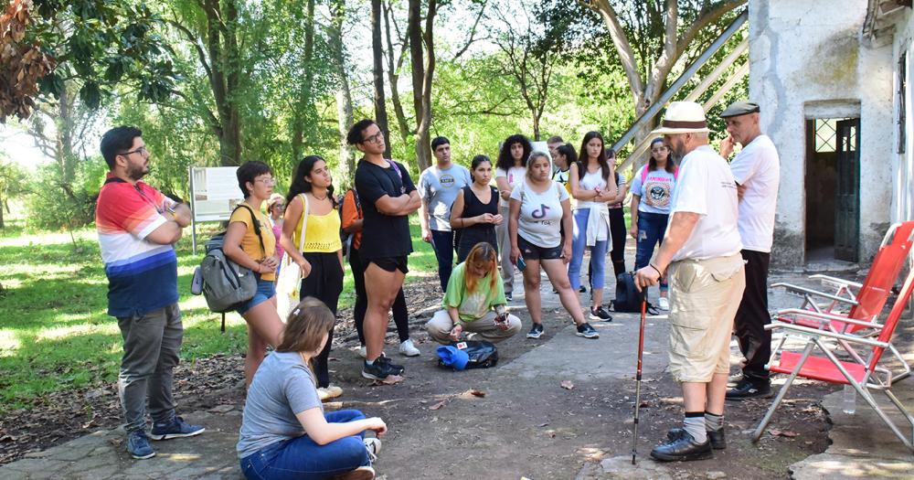 Estudiantes de FACSO recorrieron el Espacio de Memoria Monte Pelloni