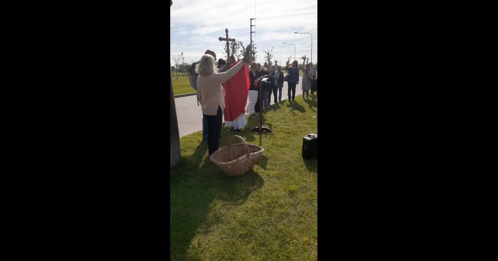 Semana Santa- en el Parque Avellaneda se celebroacute el Domingo de Ramos