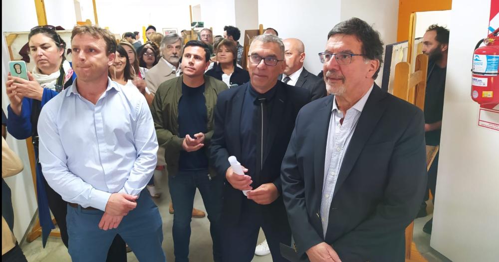 En una emotiva ceremonia se inauguroacute formalmente el edificio de Artes Visuales