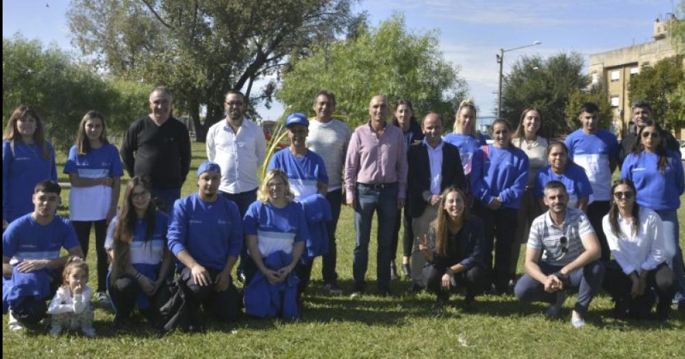 Potenciar Trabajo- Eduardo Rodriacuteguez resaltoacute el proyecto en el predio de Trenes Argentinos