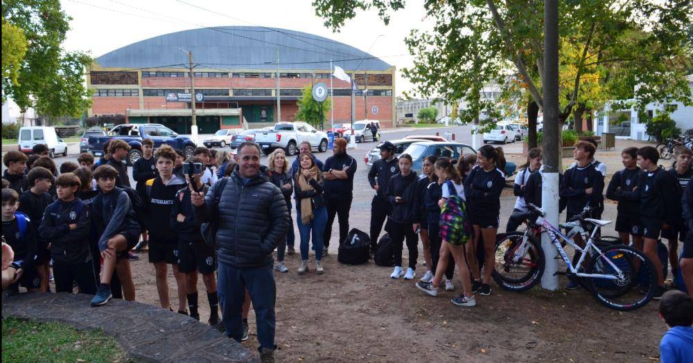 Quedoacute inaugurado el mural que recuerda la calesita de Estudiantes