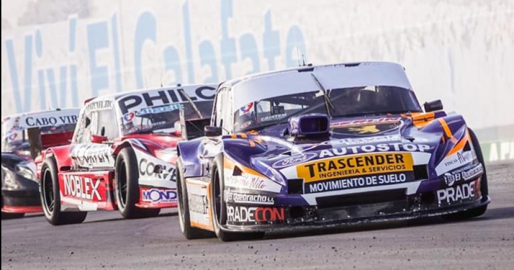 Agustín Herrera pudo avanzar varias posiciones en la final del TC Pista en El Calafate