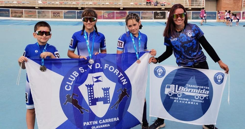 Los patinadores regresaron con medallas