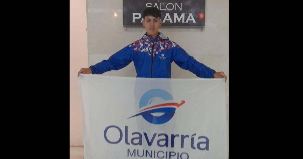 El ciclista olavarriense William Brun ya estaacute en Panamaacute