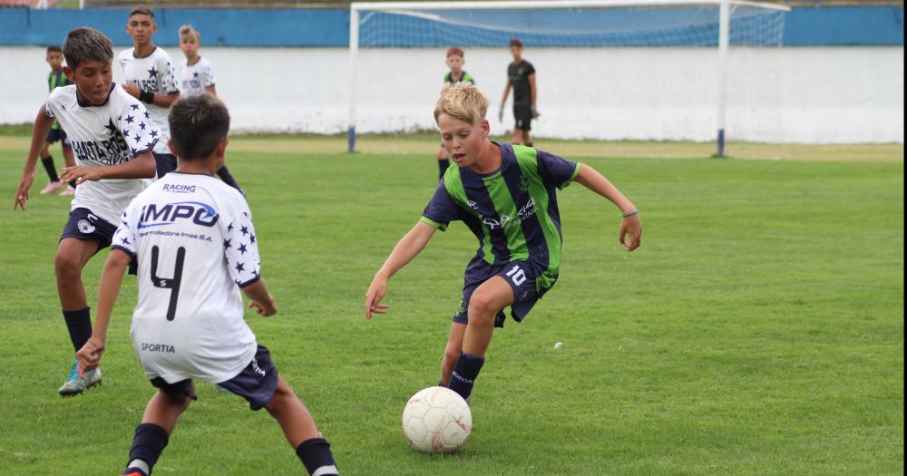 Los chicos tuvieron una nutrida actividad