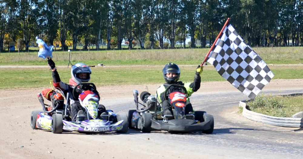 Laprida vibroacute con el karting del Sudeste