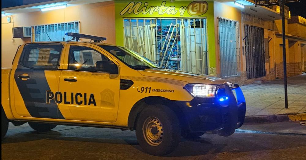 Tres aprehendidos tras un robo en un kiosco