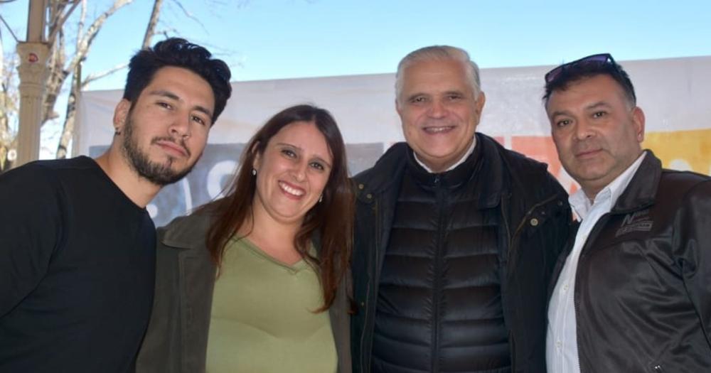 Andrea Coronel acompantildeo a Patricia Bullrich en su recorrida por Tandil y Mar del Plata