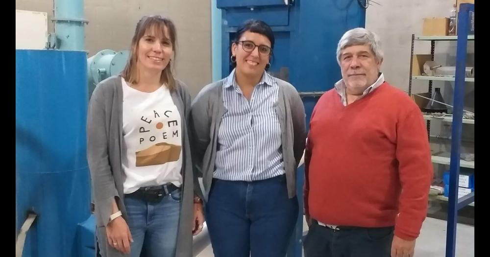 La Dra Cecilia Paulo Dra Gisela Córdoba y el Ing Fabin Irassar son responsables de llevar adelante proyectos vinculados con la minería regional desde la Facultad de Ingeniería