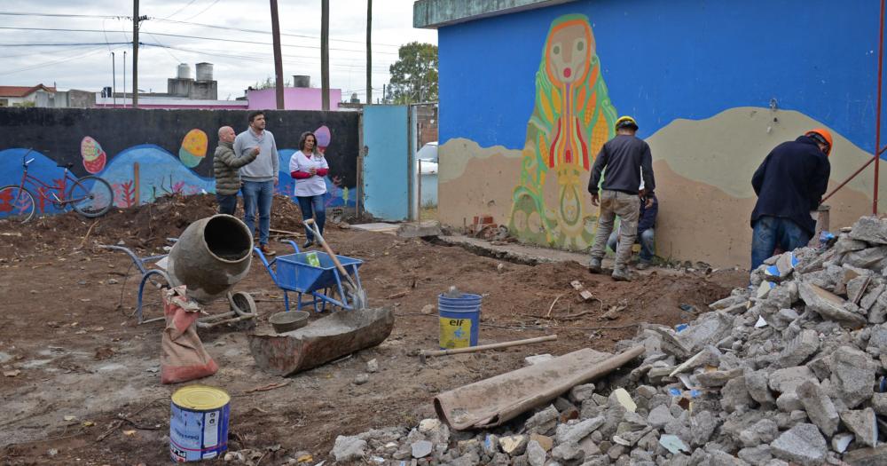 Comenzoacute la refaccioacuten y ampliacioacuten edilicia de la Escuela Nordm 58