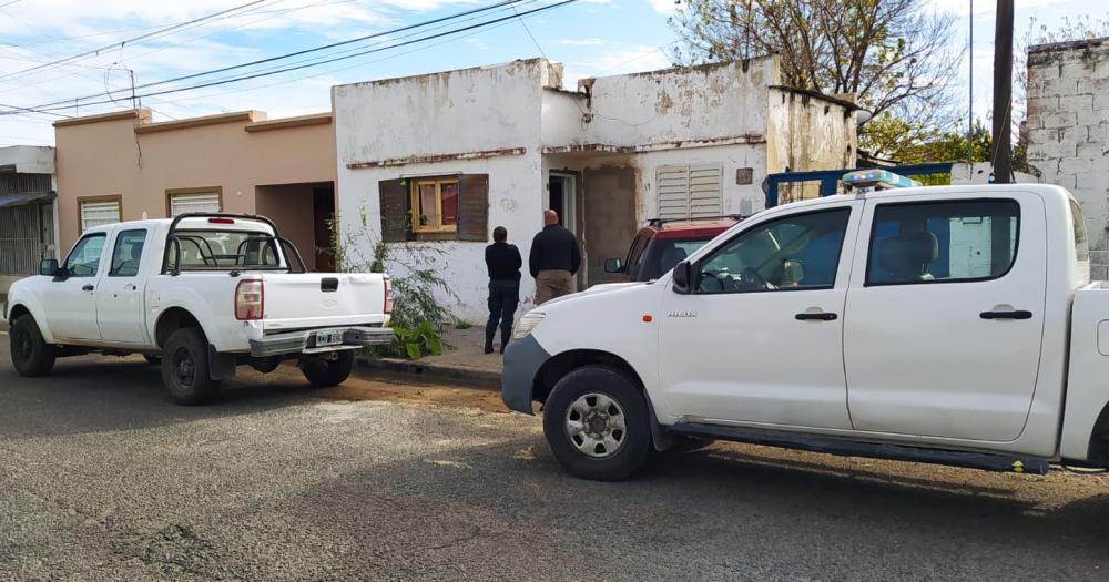 Allanaron una vivienda por un robo de dinero en efectivo