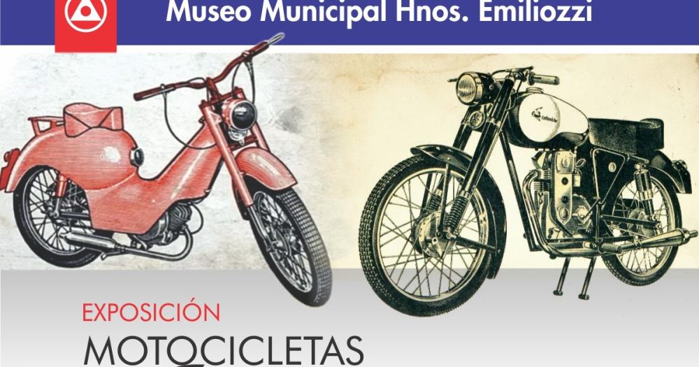 Muestra Motocicletas antiguas en el Museo Hermanos Emiliozzi