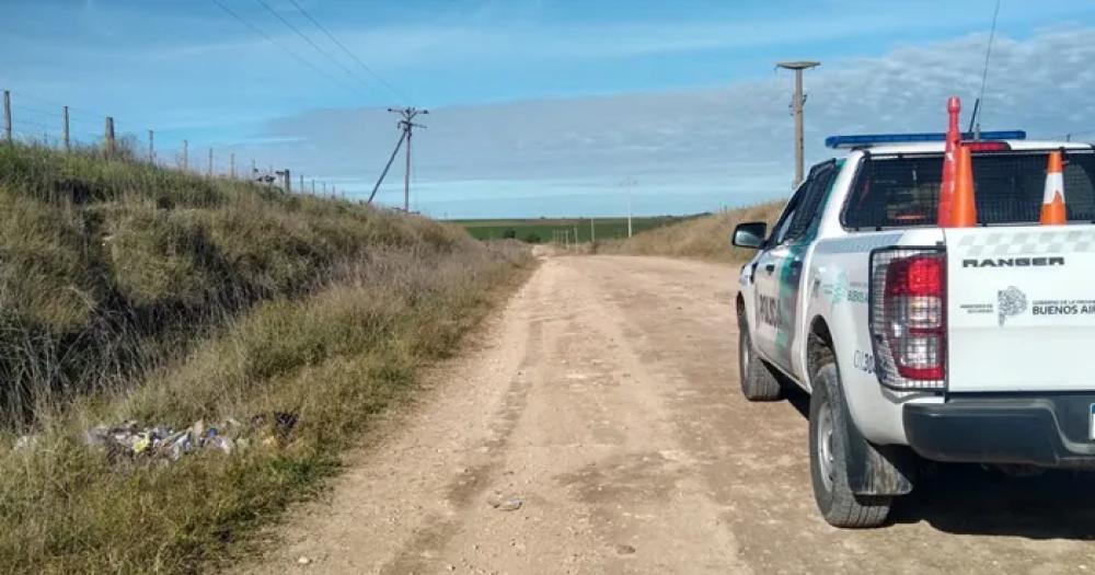 Chillar- encontraron un motor de una moto robada en nuestra ciudad