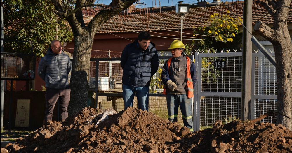 El intendente anuncioacute que en junio se licitaraacute la construccioacuten del colector cloacal norte