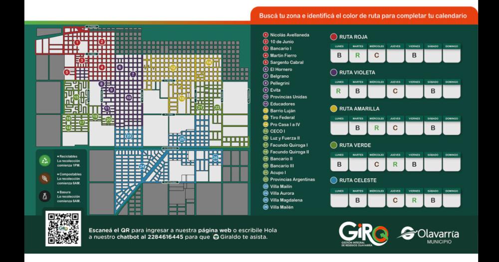 GIRO comenzaraacute a aplicarse en maacutes de 20 barrios de la ciudad