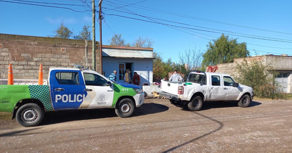 Sierras Bayas- allanaron una vivienda por un hurto en el barrio Villa Aurora